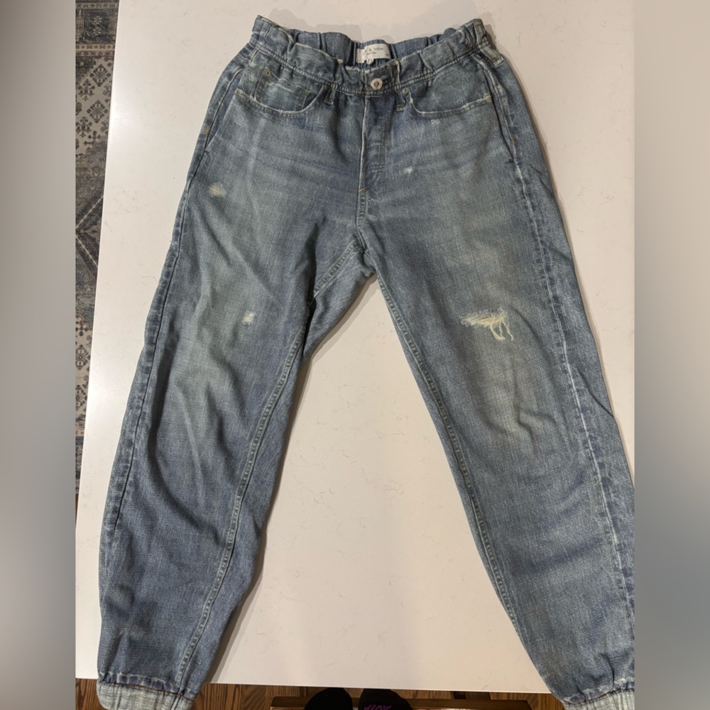 rag & bone Relaxed Fit Light Blue Jeans